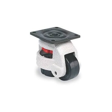 Durastar Leveling Caster, Swvl, 2" x 1" Nylon Wheel, Blk 19CS210NY81B-LC